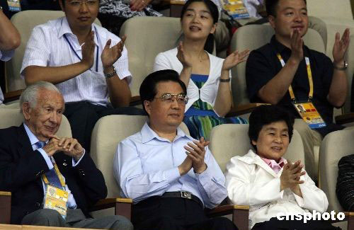 北京奥组委:国家领导人观赛未享特殊待遇--中国